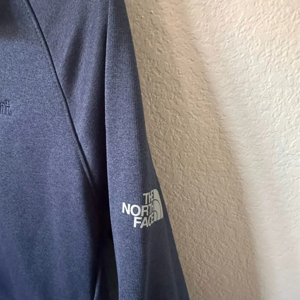 The North Face Mens Full Zip Jacket Navy Blue Size M Company Logo Gorpcore